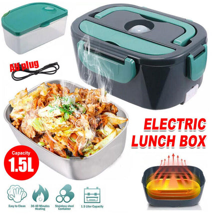 Portable Electric Lunch Box Heated Thermal Insulated Food Warmer for Home
