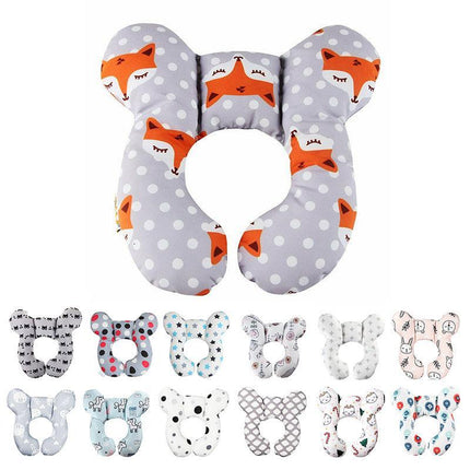 Baby Soft U-Shaped Auto Car Seat Stroller Head Neck Support Pillow Cushion Au - Aimall