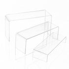 3Pcs Transparent Acrylic Shoes Display Stand Jewellery Rack Organiser  Au Stock