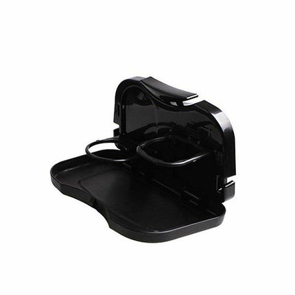 Auto Car Cup Holder New Back Seat Tray Table Stand Desk Drink Food Folding Au - Aimall