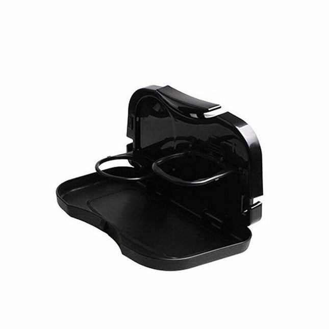 Auto Car Cup Holder New Back Seat Tray Table Stand Desk Drink Food Folding Au - Aimall