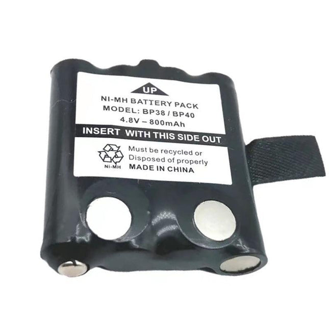 2 X Rechargeable Battery For Uniden Bp38 Bp40 Uhf Handheld Radio Black Au Stock - Aimall