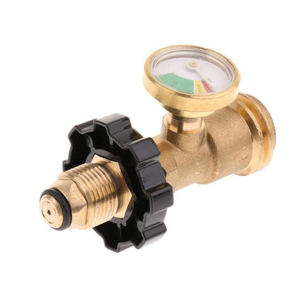 High Low Gas Pressure Gauge Level Indicator Pol Propane Lpg Bottle Cylinder Au - Aimall