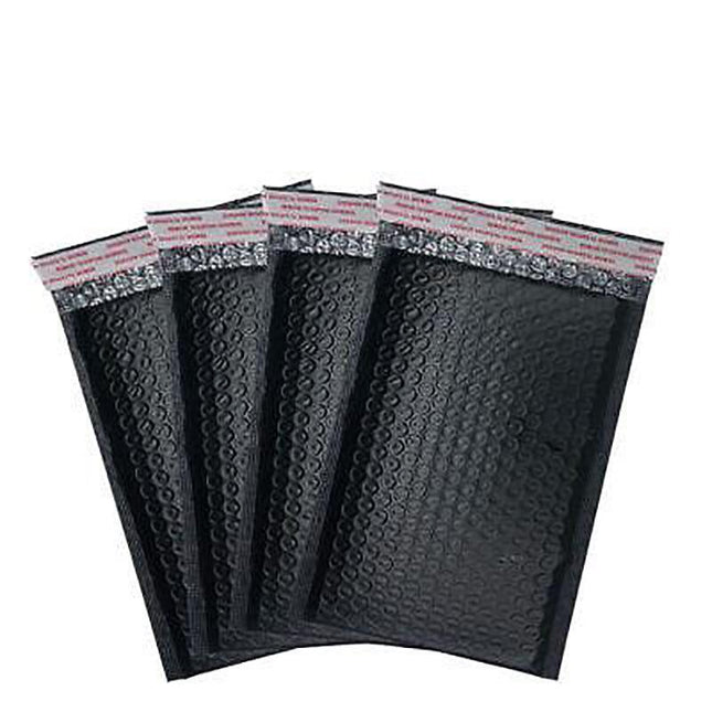 50pcs Poly Bubble Mailer Black Colour Multi-Size Plastic Padded Bag AU STOCK - Aimall