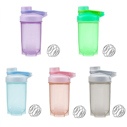 500Ml Protein Powder Shake Ball Bottle Sport Mixer Shaker Mixing Drinking Cup - Aimall