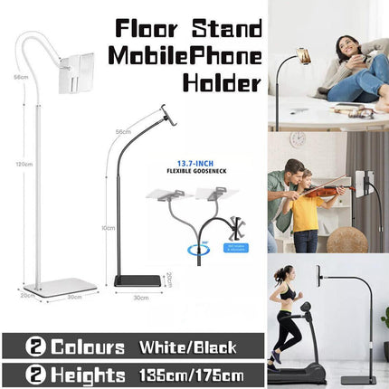 Adjustable Floor Stand Bed Lazy Mount Holder Arm Bracket For Phone Tablet iPad - Aimall