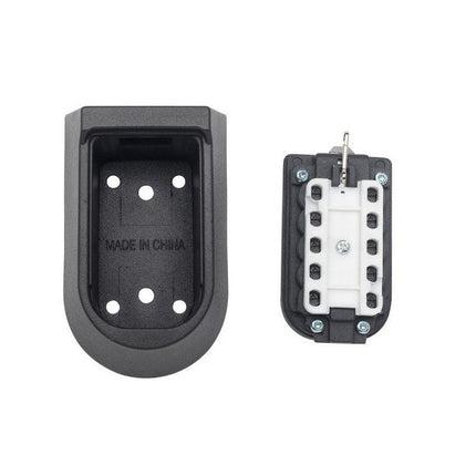 1X Outdoor Wall Mount Spare Key Safe Box Lock Holder Water Weather Proof New Au - Aimall