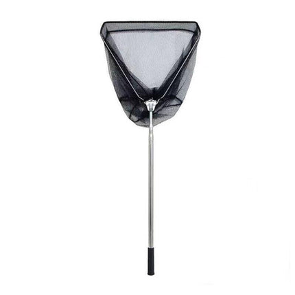 Fishing Net Landing Mesh Fish Catch Tool Telescopic Pole Folding Foldable Handle - Aimall