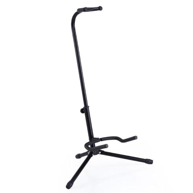 New Electric Acoustic Bass Tripod Guitar Padded Stand Floor Rack Holder AU Stock - Aimall
