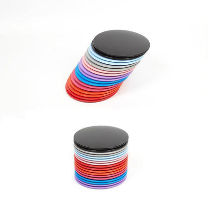 2Pcs Gliding Sliding Discs Core Sliders Yoga Fitness Home Gym Exercise Stretch - Aimall