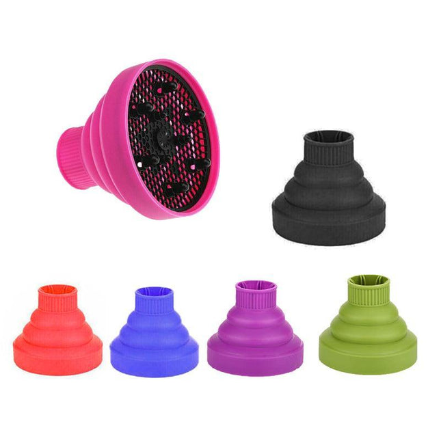 Silicone NEW Hair Dryer Universal Travel Professional Salon Foldable Diffuser AU - Aimall