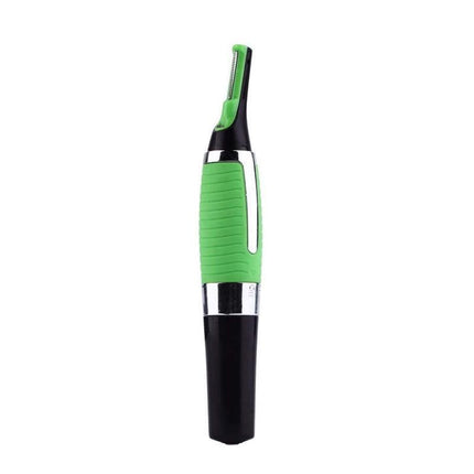 Hair Trimmer Groomer Nose Ear Eyebrows Neck Hair Razor With Light Micro Touch Au - Aimall