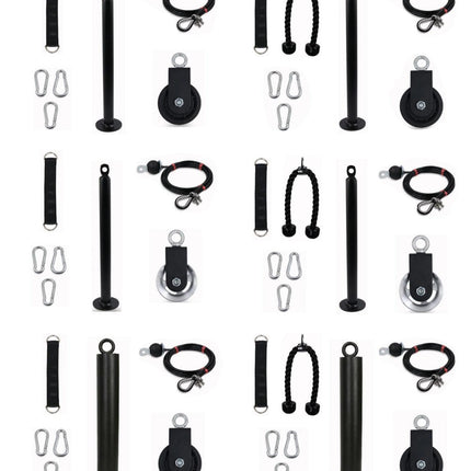 Home Fitness Equipment Pull Down Training Set Tricep Workout Accessories Gym