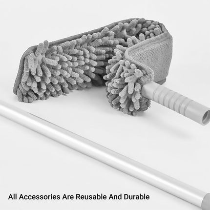 Duster Cleaning Brush Flexible Bendable Handle Soft Dust Cleaner Ceiling Fan