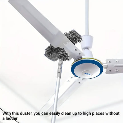Duster Cleaning Brush Flexible Bendable Handle Soft Dust Cleaner Ceiling Fan