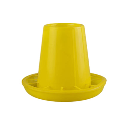 Chicken Feeder BucketPlastic Feeding Trough Bowl Farm Poultry Food Dispenser