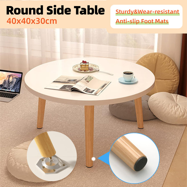 40x30cm Balcony Table Simple Mini Floor Standing Low Table Small Side Table