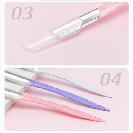 3 Piece Eyebrow Razor Kit for Women Facial Hair Removal and Brow Shaping