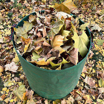Garden Waste Bags 8 Pack 272L Reusable Heavy Duty Leaf Lawn Collection Sacks