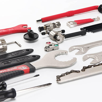 Bike Hand Bicycle Repair Tool Kit YC 728 in Case