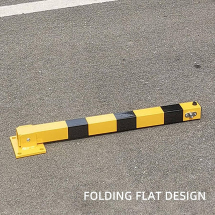 Foldable Residential Driveway Parking Post Lock Galvanised