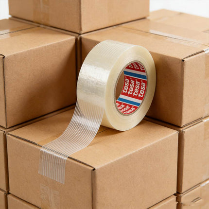 Transparent Packing Tape 2.5cm x 50m High Tack Abrasion Scratch Resistant