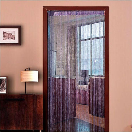 Polyester String Door Curtain Divider for Bedroom Living Room Wedding Decoration