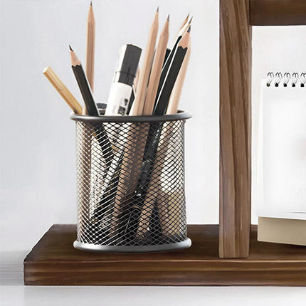Wooden Desktop Storage Shelf Simple Decorative Flower Stand for Home Office