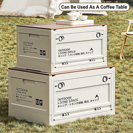 Camping Storage Box Folding Organizer Outdoor Container Crate Portable Travel