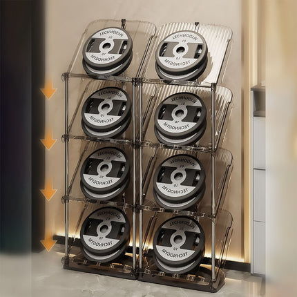 6 Tier Shoe Rack Stackable Sturdy for Home Entryway Hallway Space Saving Storage