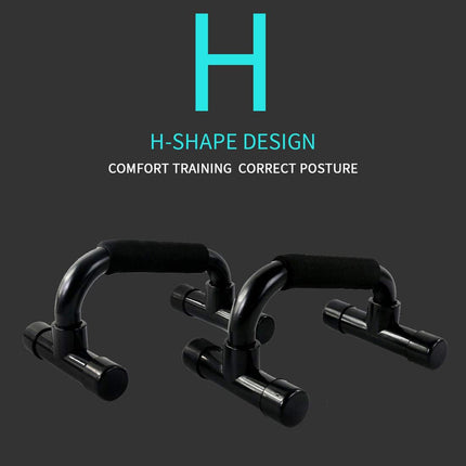 Home Sponge Foam Push Up Bars H-shaped Trainer Men Women Home Fitness Equipment