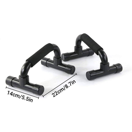 Home Sponge Foam Push Up Bars H-shaped Trainer Men Women Home Fitness Equipment