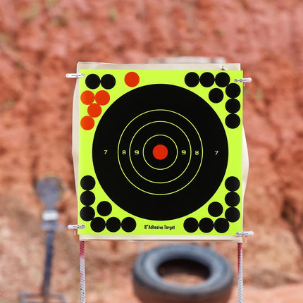 Shooting Target Sticker Set  Green Aiming Decal for Practice Training