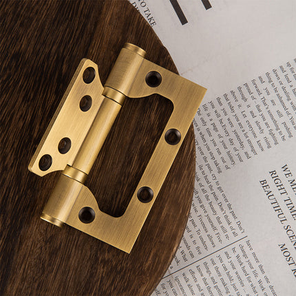 Copper Hinge 3.5mm Concealed Bearing Hinge Stealth Free Door Cabinet Hardware