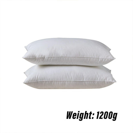 Hotel Quality White Pillow Core Soft Cotton Pillow Insert for Bedroom Living Room