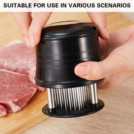 56Pin Stainless Steel Meat Tenderizer Needle Sharp for Beef Pork Chicken Cooking