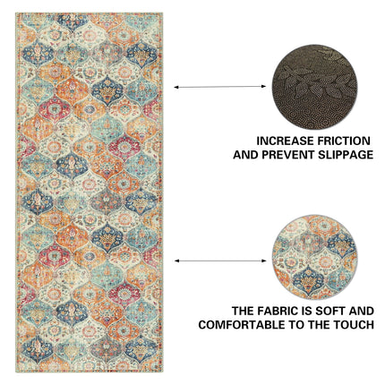 Household Floor Mats 2 Piece Set Non Slip Water Absorbent Dust-Proof Floor Mat
