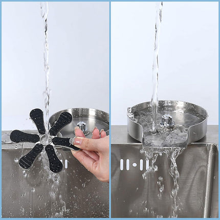 Stainless Steel Auto Glass Rinser Bottle Washer Coffee Cup Kitchen Sink Bar Tool