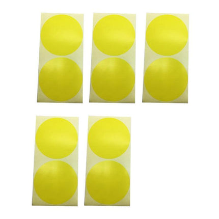 8/13/25/50mm Colour Sticker Dots Adhesive Round Labels Circular Scrapbooking Yellow - Aimall