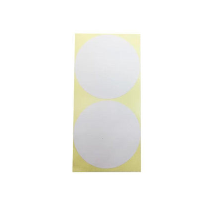 8/13/25/50mm Colour Sticker Dots Adhesive Round Labels Circular Scrapbooking White - Aimall