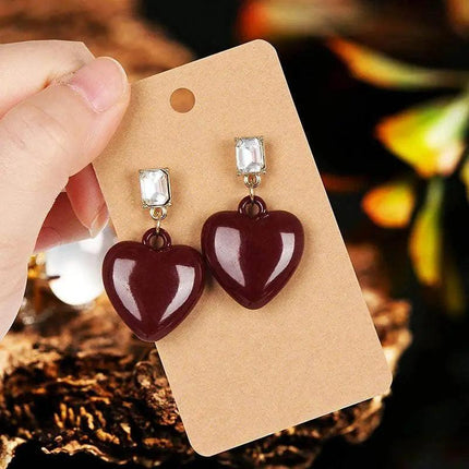 100PCS Earring Cards Cardboard Paper Jewelry Accessories Display Holder AU - Aimall