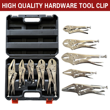 5IN1 Heavy Duty Welding Clamp Pliers Set For Large Caliber Metal Fixing Tools