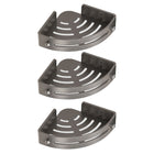 Three-layer Bathroom Triangular Shelf Basic Model Hole-free Storage Towel Rack