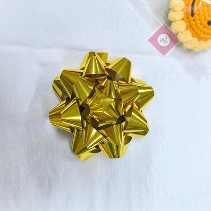Star Flower Ribbon Bows 100pcs Decorative Gift Wrapping Ribbon Flowers DIY Craft