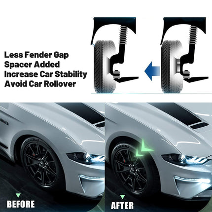 4PCS Wheel Spacers Aluminum Alloy for Car Rim Modification Durable Safety Use