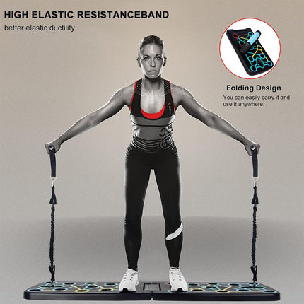 Push Up Board Home Multi Functional Fitness Folding Portable Gym Exercise Tool