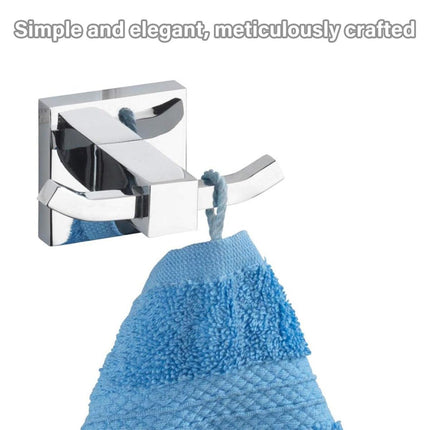 Perforation Free Coat Hook Wall Mounted Towel Hanger for Bathroom Hat Hanging