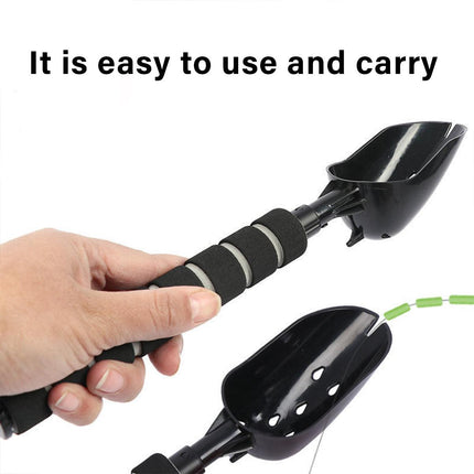 Portable Fishing Casting Ear Spoon Mini Nesting Spoon for Outdoor Fishing Gear