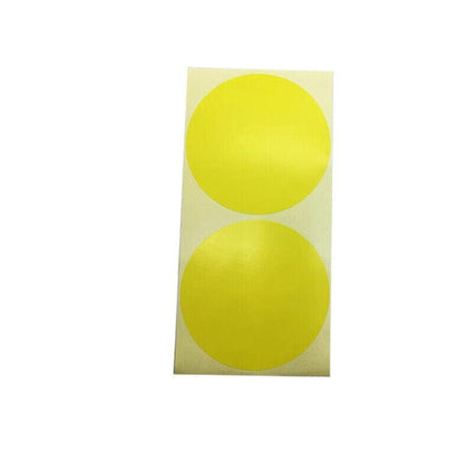 8/13/25/50mm Colour Sticker Dots Adhesive Round Labels Circular Scrapbooking Yellow - Aimall