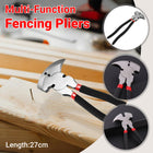 Multi Functional Fence Pliers Tool Carbon Steel for Wire Cutting and Bending Use